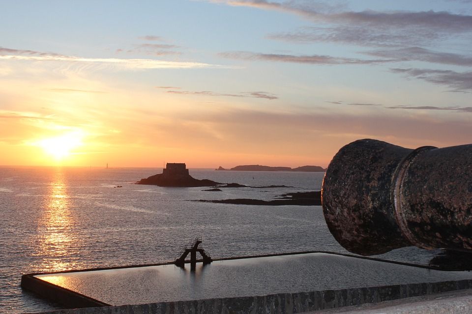 saint malo coucher de soleil