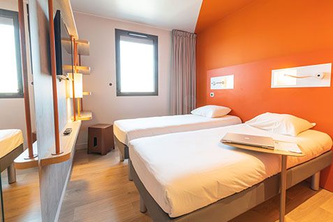 chambre de l'hôtel rennes ibis budget